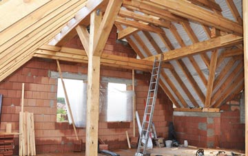 Upton St Leonards attic trusses